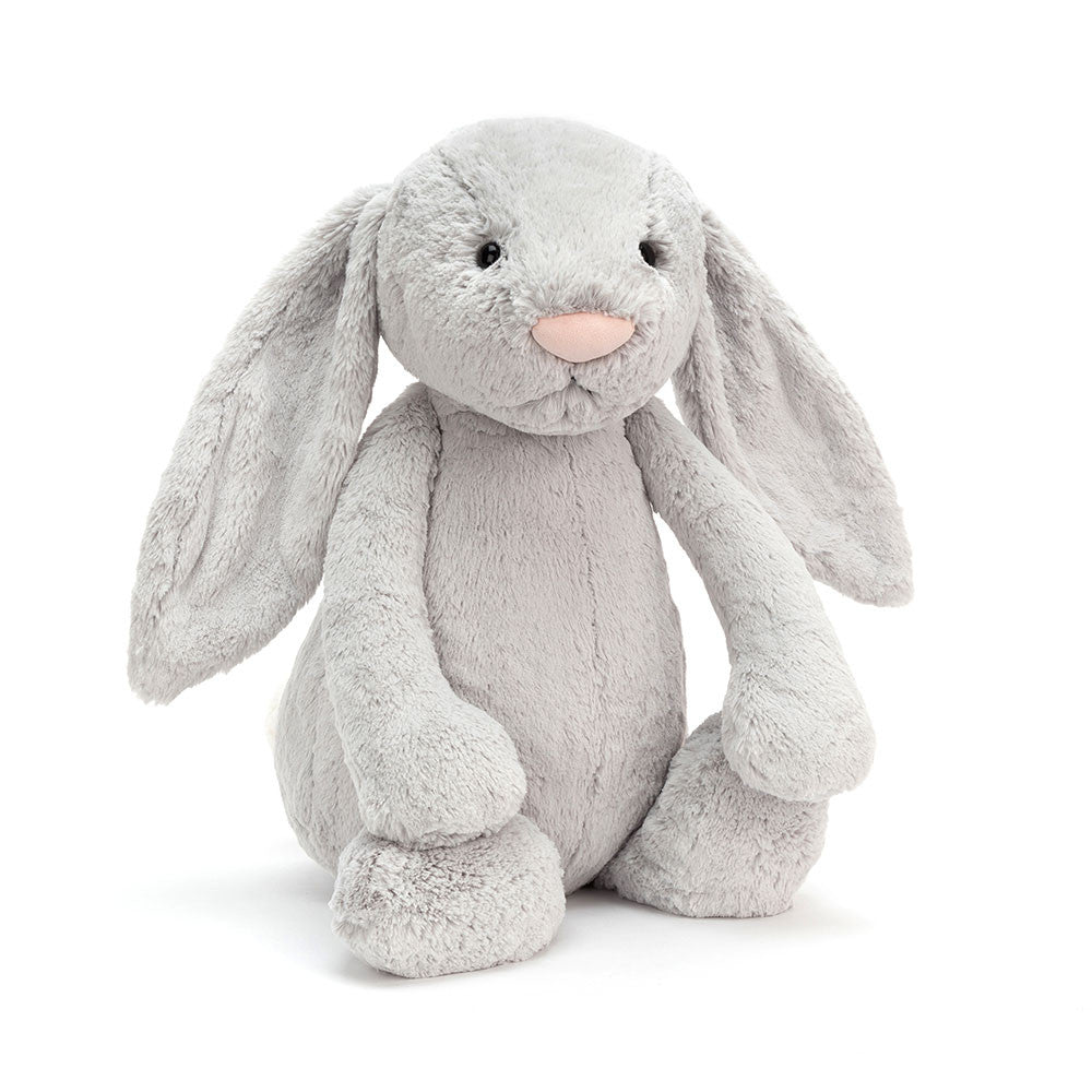 JellyCat Bashful Silver (Grey) Bunny Plush